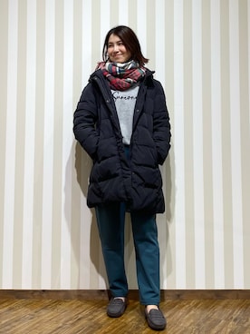 「SHOO・LA・RUE（シューラルー）のアイテム」を使った、SAOさん（レディース・163cm）の秋コーディネート