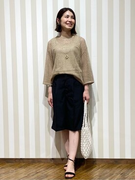 SAOさん（レディース・163cm）の夏コーディネート