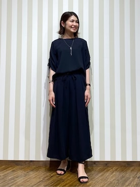 SAOさん（レディース・163cm）の夏コーディネート