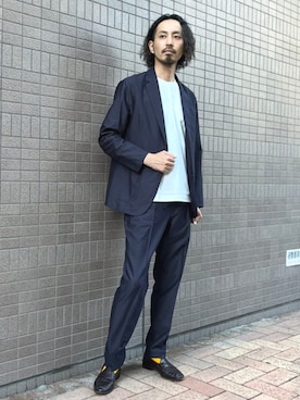 日高さん（メンズ・180cm）の夏コーディネート