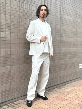 日高さん(メンズ・180cm)の夏コーディネート
