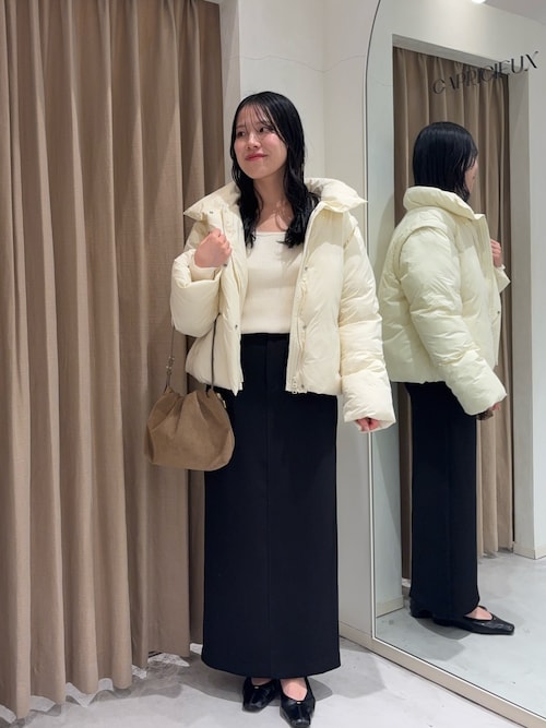 【新品】現行完売品 レマージュ スクエアステッチフラットシューズ スクエアステッチフラットシューズ（パンプス）｜CAPRICIEUX LE'MAGE