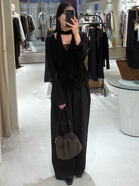 「アイテム（パンプス）」を使った、miolemageさん（レディース・163cm）の秋コーディネート