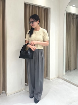 「アイテム（その他パンツ）」を使った、miolemageさん（レディース・163cm）の夏コーディネート