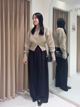 「CAPRICIEUX LE'MAGE（カプリシューレマージュ）のアイテム（パンプス）」を使った、miolemageさん（レディース・163cm）の秋コーディネート