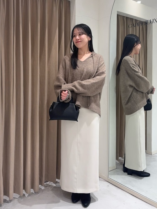 セール】【前後2WAY】もちふわ2WAYスキッパーニット（ニット/セーター