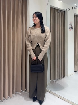 miolemageさん（レディース・163cm）の冬コーディネート