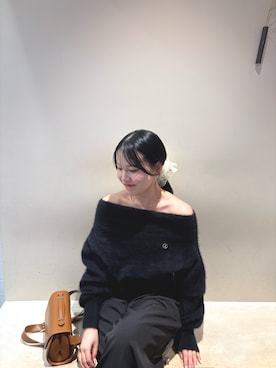 「オフショルダー」｜miolemageさん（骨格ストレート・レディース・163cm）の秋コーディネート