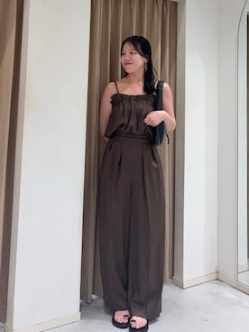「着映えトップス」｜miolemageさん（レディース・163cm）の夏コーディネート