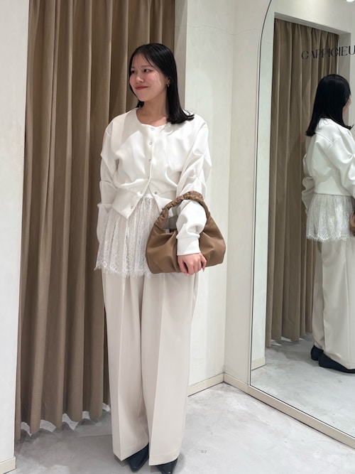 セール】レースロンT（Tシャツ/カットソー）｜CAPRICIEUX LE'MAGE