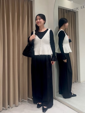 「ビスチェコーデ」｜miolemageさん（レディース・163cm）の秋コーディネート