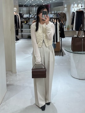 「CAPRICIEUX LE'MAGE（カプリシューレマージュ）のアイテム（パンプス）」を使った、miolemageさん（レディース・163cm）の秋コーディネート