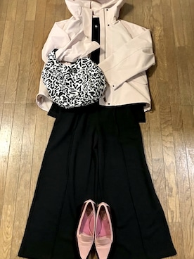 「coca（coca）（コカ）のアイテム（パンツ）」を使った、gashさん（レディース・157cm）の春コーディネート