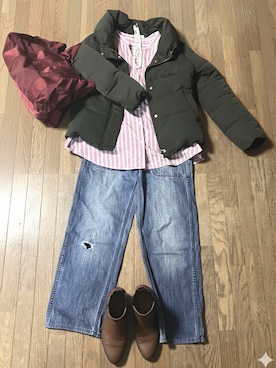 「Marc by Marc Jacobs（マークバイマークジェイコブス）のアイテム」を使った、gashさん（レディース・157cm）の冬コーディネート