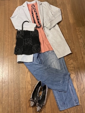 gashさん（レディース・157cm）の春コーディネート