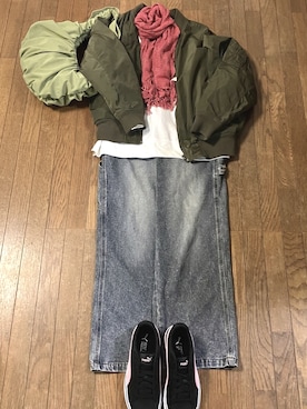 「classicalelf（クラシカルエルフ）のアイテム（パンツ）」を使った、gashさん（レディース・157cm）の春コーディネート