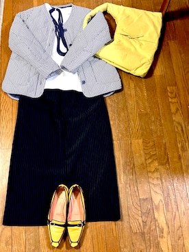 「coca（coca）（コカ）のアイテム」を使った、gashさん（レディース・157cm）の春コーディネート