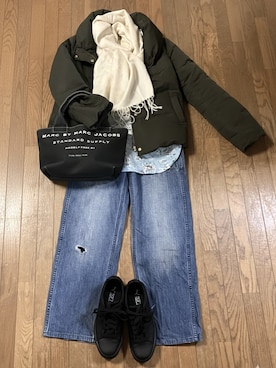 「Marc by Marc Jacobs（マークバイマークジェイコブス）のアイテム」を使った、gashさん（レディース・157cm）の冬コーディネート