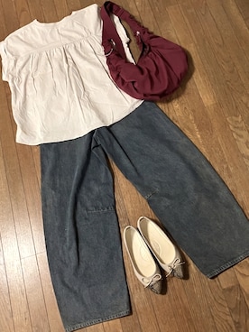 「イエベ秋」｜gashさん（レディース・157cm）の夏コーディネート