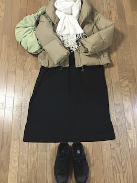 「coca（coca）（コカ）のアイテム」を使った、gashさん（レディース・157cm）の冬コーディネート