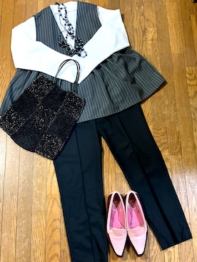 「ANTEPRIMA（アンテプリマ）のアイテム」を使った、gashさん（レディース・157cm）の春コーディネート