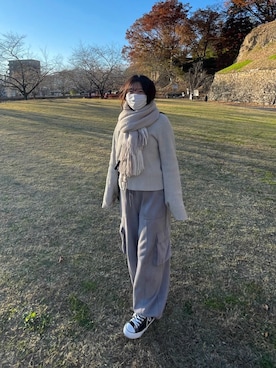 「アイテム（パンツ）」を使った、fu0827さん（レディース・150cm）の秋コーディネート