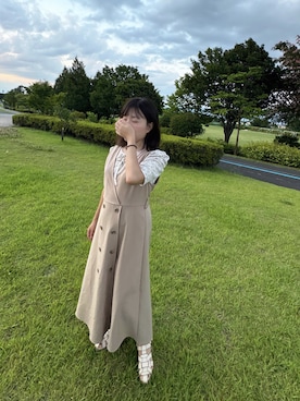 「アイテム（シューズ）」を使った、fu0827さん（レディース・150cm）の夏コーディネート