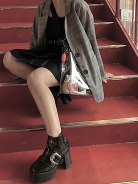 I𐌊∩⅄🦋さん（レディース・156cm）の夏コーディネート