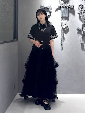 「アイテム（ワンピース）」を使った、hisaさん（レディース・152cm・20代）の秋コーディネート