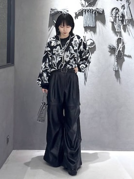 「アイテム（カーゴパンツ）」を使った、hisaさん（レディース・152cm・20代）の秋コーディネート