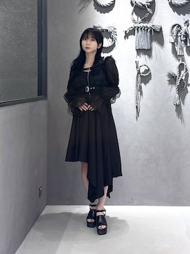 「アイテム（ワンピース）」を使った、hisaさん（レディース・152cm）の夏コーディネート