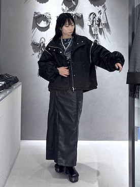 「HARE（ハレ）のアイテム（ジャケット/アウター）」を使った、hisaさん（レディース・152cm）の秋コーディネート