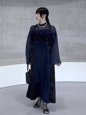 「HARE（ハレ）のアイテム（ワンピース/ドレス）」を使った、hisaさん（レディース・152cm）の夏コーディネート