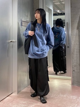 「アイテム（スウェット）」を使った、hisaさん（レディース・152cm・20代）の秋コーディネート