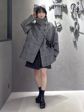 「アイテム（財布）」を使った、hisaさん（レディース・152cm）の秋コーディネート