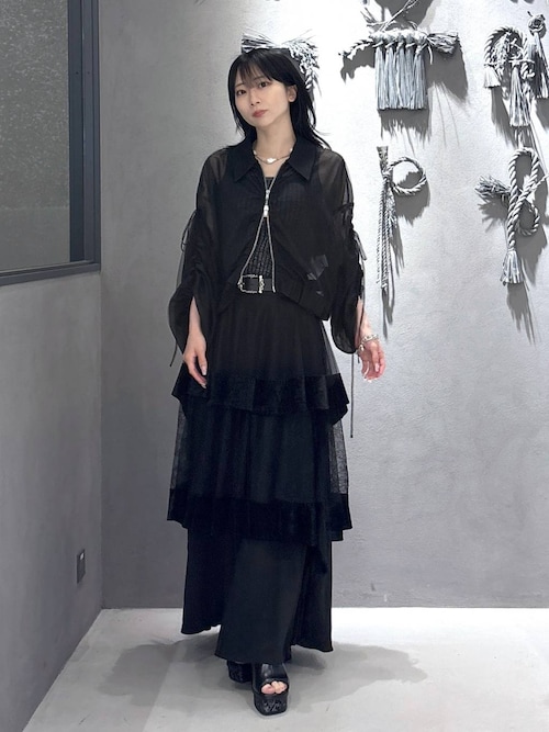 HARE ハレ　レディース服　ブルゾン ソデ2WAYシアーブルゾン(HARE)（ブルゾン）｜HARE（ハレ）の