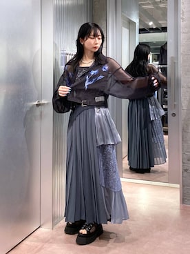 HARE（ハレ）の「X-Rayフラワーガラシアーシャツ(HARE)（シャツ