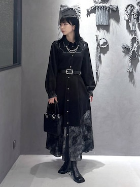 「アイテム（ブーツ）」を使った、hisaさん（レディース・152cm・20代）の秋コーディネート