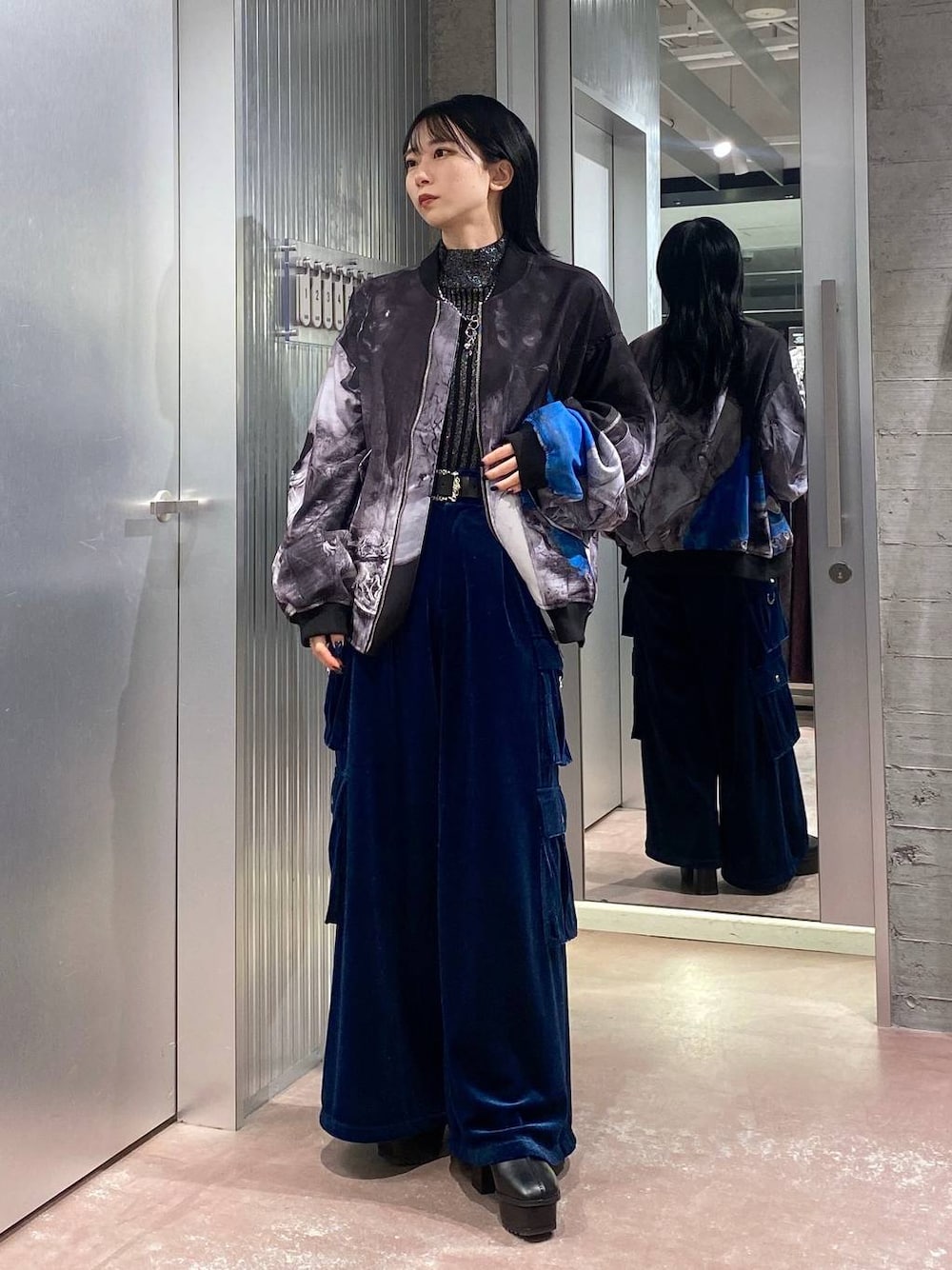 HARE（ハレ）の「【UNISEX】ニホンガソウガラショートMA-1 by