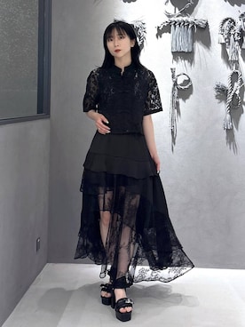 「アイテム（タンクトップ）」を使った、hisaさん（レディース・152cm・20代）の夏コーディネート
