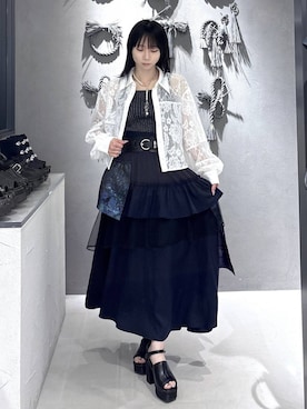 「アイテム（アクセサリー）」を使った、hisaさん（レディース・152cm）の春コーディネート