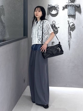 「新作」｜「アイテム（ブーツ）」を使った、hisaさん（レディース・152cm）の春コーディネート