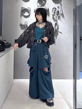 「テーマパーク」｜hisaさん（レディース・152cm）の夏コーディネート