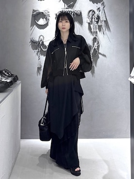 「HARE（ハレ）のアイテム（シューズ）」を使った、hisaさん（レディース・152cm）の春コーディネート