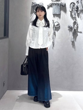 「アイテム（ボストンバッグ）」を使った、hisaさん（レディース・152cm・20代）の夏コーディネート