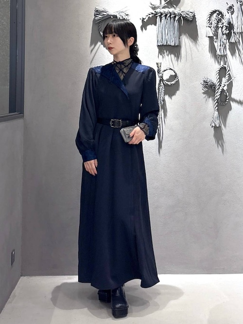 セール】ジャガードキリカエカシュクールワンピース(HARE)（ワンピース