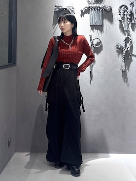 「アイテム（ブーツ）」を使った、hisaさん（レディース・152cm・20代）の秋コーディネート