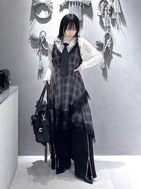 「HARE（ハレ）のアイテム（ワンピース/ドレス）」を使った、hisaさん（レディース・152cm）の春コーディネート