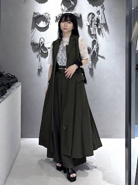 「HARE（ハレ）のアイテム（ワンピース/ドレス）」を使った、hisaさん（レディース・152cm）の夏コーディネート