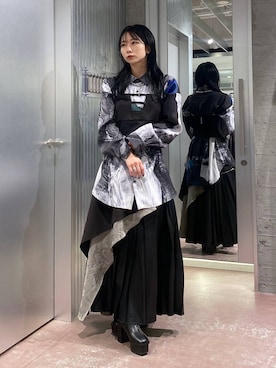 「アイテム（その他トップス）」を使った、hisaさん（レディース・152cm・20代）の秋コーディネート